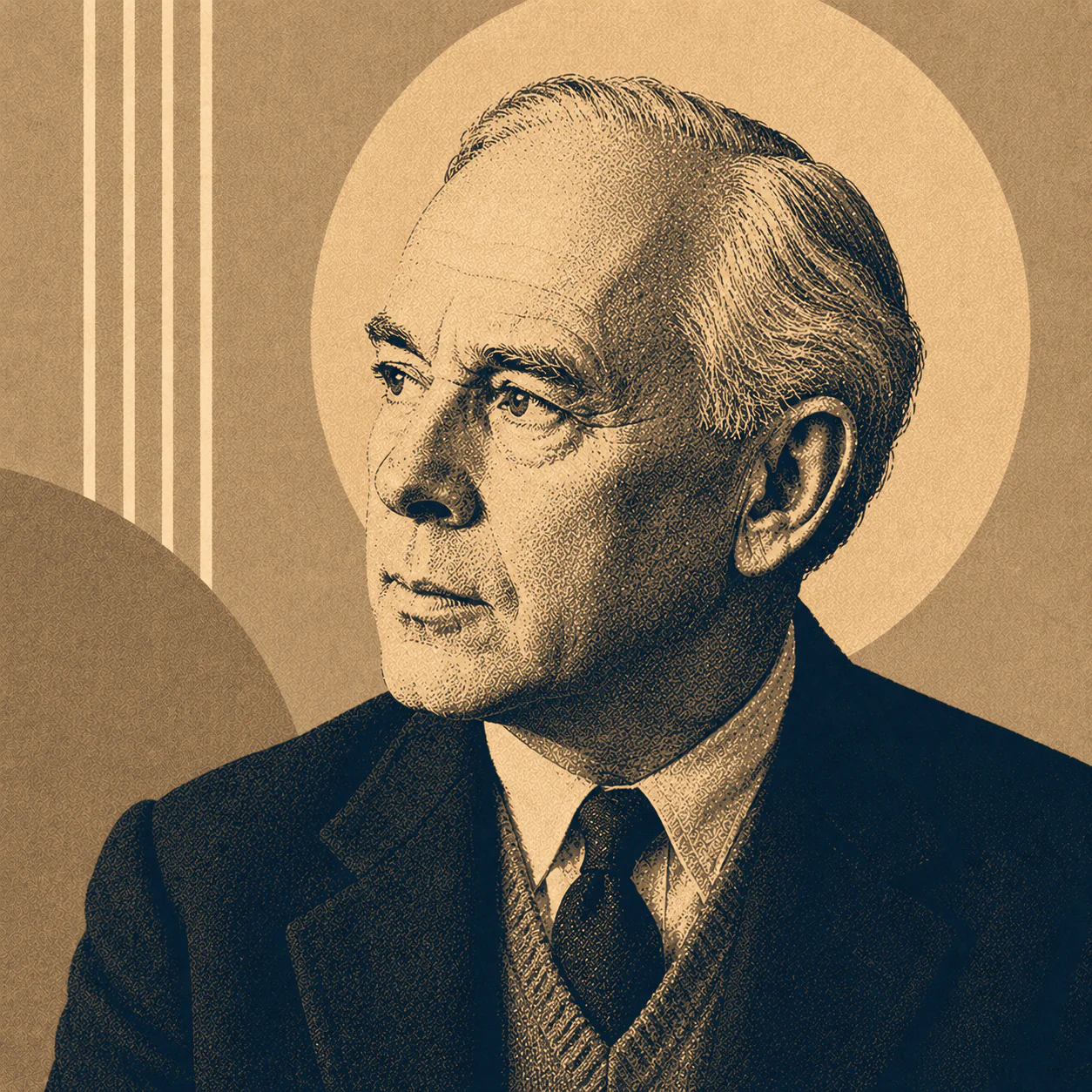 Retrato de John Bowlby