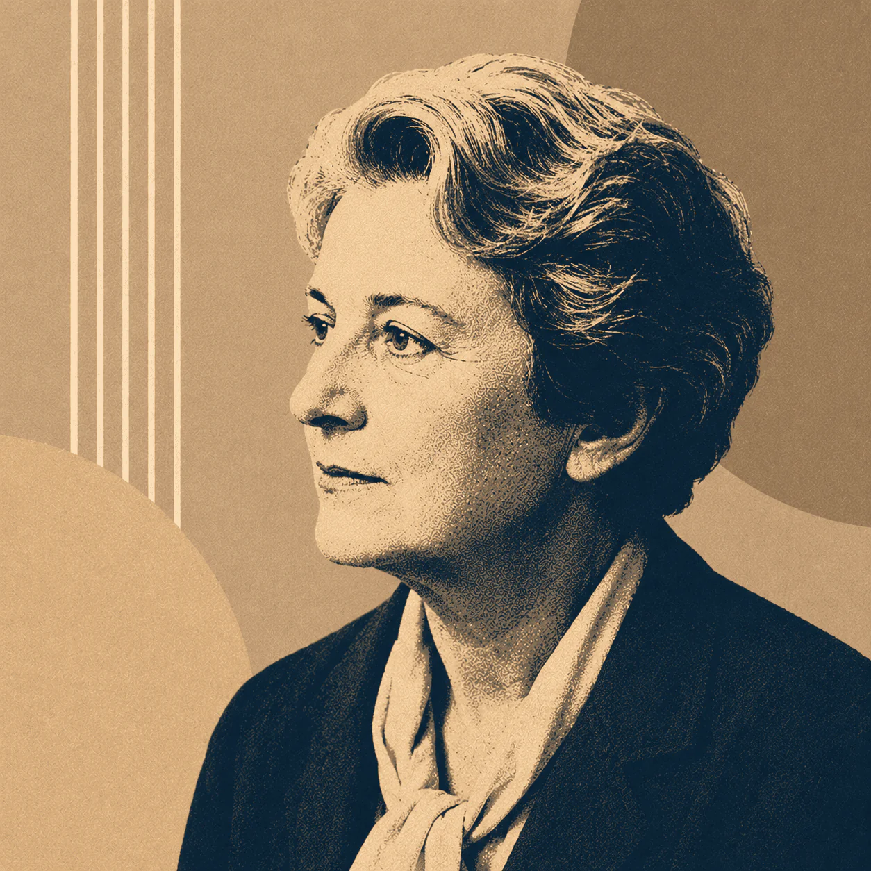 Retrato de Françoise Dolto