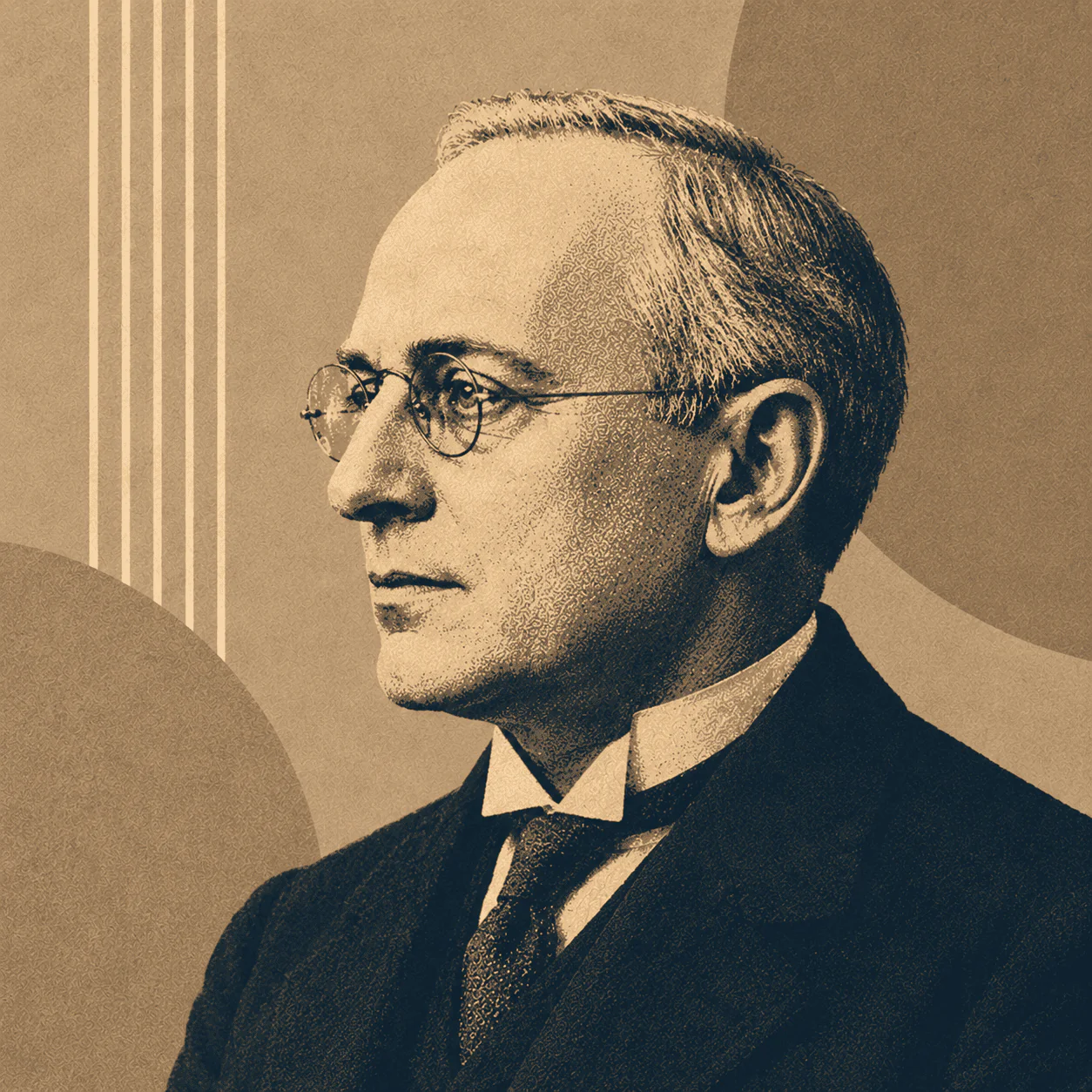 Retrato de Sándor Ferenczi