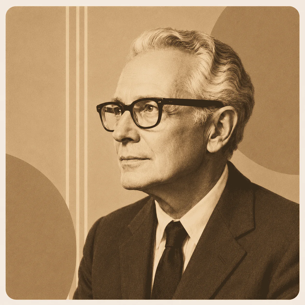 Retrato de Heinz Kohut