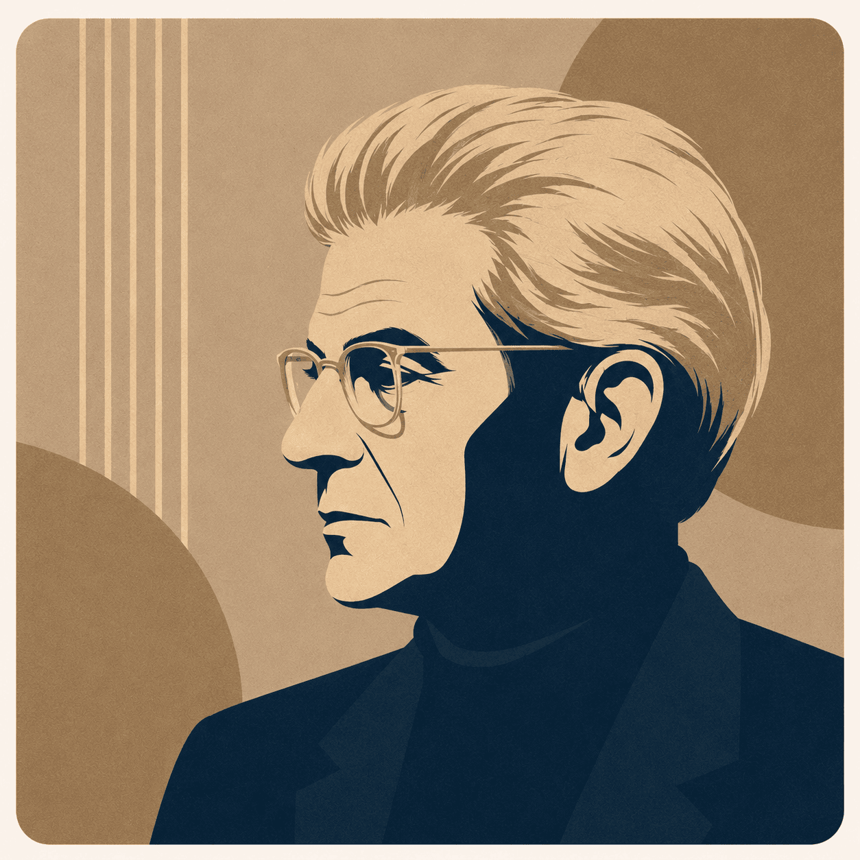 Retrato de Jacques Lacan