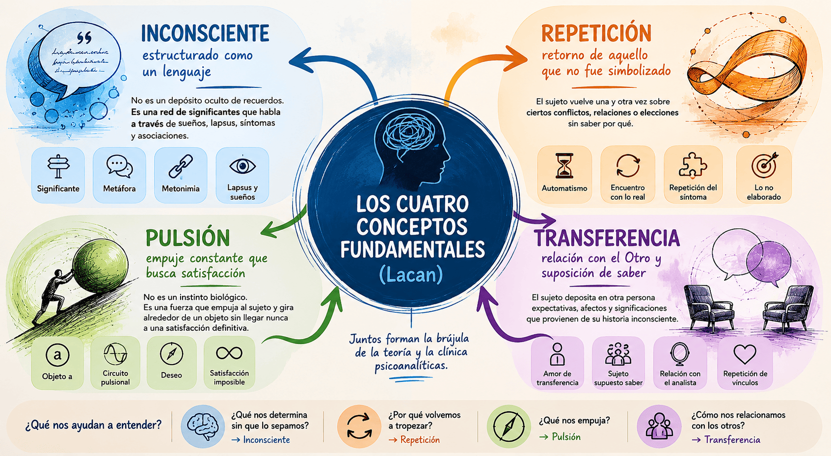 Los cuatro conceptos fundamentales